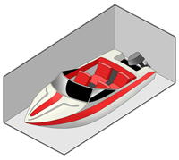 Picture of 10x30 Boat Unit