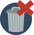 storage for garbage